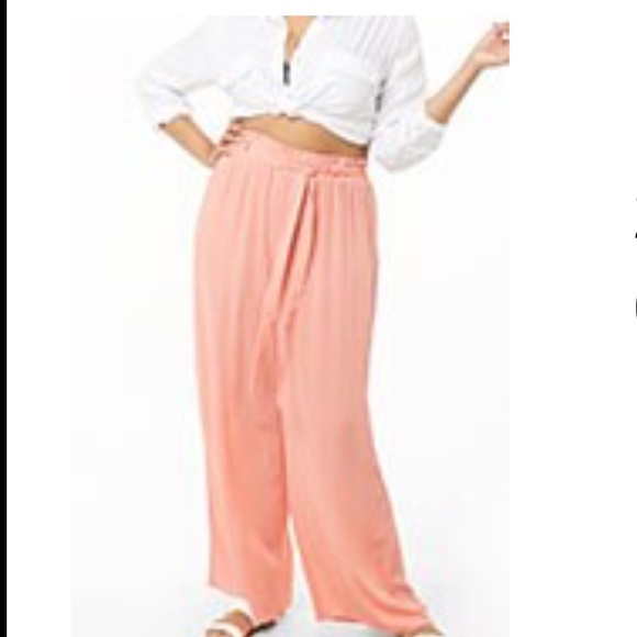 Pink Wide Leg Pants Never Worn - Picture 1 of 2